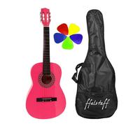 Chitarra classica Yukawa 34" Rosa con Borsa e 5 plettri in Omaggio