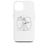 Chitarra E Chitarrista Leonardo da Vinci Fan Heavy Metal Custodia per iPhone 13