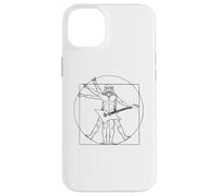 Chitarra E Chitarrista Leonardo da Vinci Fan Heavy Metal Custodia per iPhone 14 Plus
