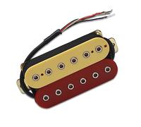Chitarra Elettrica 12 Pickup A Magnete Ceramico A Doppia Bobina Con Vite Esagonale Regolabile Pickup A Bobina Per Chitarra A 6 Corde Pickups Set per Chitarra Elettrica (Color : Bridge)