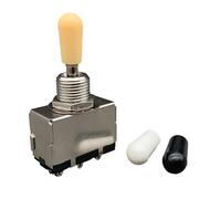 Chitarra elettrica 3Way Toggle Chitarra Elettrica Pickup Selettore 3 Posizioni Pickup Toggle Con Manopola Caps