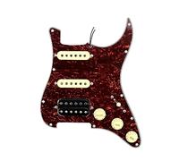 Chitarra Elettrica A 11 Fori ScratchPlate Loaded Pickguard Precablato Pickup A Bobina Singola Accessori Per Chitarra Elettrica Durevole (Color : SSH16)