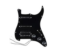 Chitarra Elettrica A 11 Fori ScratchPlate Loaded Pickguard Precablato Pickup A Bobina Singola Accessori Per Chitarra Elettrica Durevole (Color : SSH15)