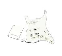 Chitarra Elettrica A 11 Fori ScratchPlate Loaded Pickguard Precablato Pickup A Bobina Singola Accessori Per Chitarra Elettrica Durevole (Color : SSH19)