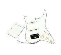 Chitarra Elettrica A 11 Fori ScratchPlate Loaded Pickguard Precablato Pickup A Bobina Singola Accessori Per Chitarra Elettrica Durevole (Color : SSH 20)