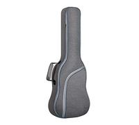 Chitarra Elettrica Bag 12MM Imbottitura Doppia Spalla Regolabile per Chitarra Elettrica Chitarra Basso Chitarra e Altro, Grigio & Blu
