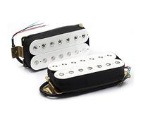 Chitarra Elettrica Bianca A 7 Corde Humbucker Dual Coil Pickup Coil Spliting Pickup Parti Di Chitarra Pickups Set per Chitarra Elettrica (Color : 01_1 set)