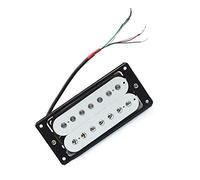 Chitarra Elettrica Bianca A 7 Corde Humbucker Dual Coil Pickup Coil Spliting Pickup Parti Di Chitarra Accessori di Ricambio per Chitarra (Color : 02_Neck)