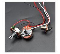 Chitarra elettrica Cablaggio Kit Precablato Per Basso Elettrico Per Basso Di Precisione, Vasi Grandi Da 250K, Jack Da 1/2 Volume E 1 Tono (Color : ForPB Circuit 1V1T)