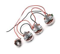 Chitarra elettrica Cablaggio Kit Precablato Per Cablaggio Per Basso Pentole Da 250K Per Accessori Per Chitarra Elettrica Jazz Bass