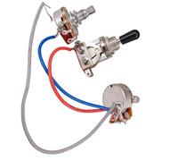 Chitarra elettrica Cablaggio Kit Precablato Per Chitarra Elettrica, Interruttore A Levetta A 3 Vie, 1 Vasi Da 500 K