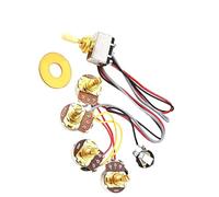 Chitarra elettrica Cablaggio Potenziometro Per Chitarra Interruttore A Levetta A 4 Vie Volume Amplificatore 2 Volumi Per La Sostituzione