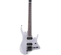 Chitarra Elettrica Chitarra Elettrica Senza Paletta Corpo In Mogano Massello Manico In Acero(Gray)