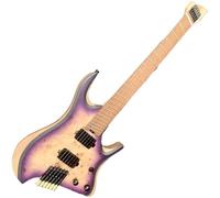 Chitarra Elettrica Chitarra Viola Senza Paletta Tasti A Ventaglio In Legno Massello