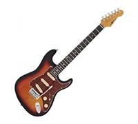 Chitarra elettrica con amplificatore da 15W e accessori LA Select di Gear4music, Sunburst