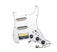 Chitarra Elettrica Con Cablaggio A Taglio Singolo Caricato Battipenna Precablato Battipenna Per Chitarra SSH Gruppo Scratchplate