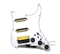 Chitarra Elettrica Con Cablaggio Singlecut Caricato Battipenna Precablato SSH Pickguard Per Chitarra Scratchplate Assembly