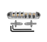 Chitarra Elettrica Dalle Prestazioni Professionali Con Dado E Cordiera Regolabili Con Ponte Con Cuscinetti A Sfera Chitarra Bridge(Silver)