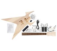 Kit Rocktile Fai-da-te ZW Chitarra Elettrica (Kit chitarra elettrica "fai-da-te" stile ZW, corpo: tiglio, manico: acero avvitato, tastiera: blackwood)