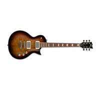 Chitarra elettrica EC SERIES Ec 256Fm Dark brown sunburst