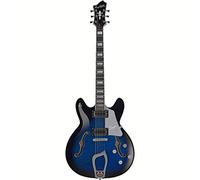 Chitarra elettrica hagstorm Super Viking/Flame - Blue Burst