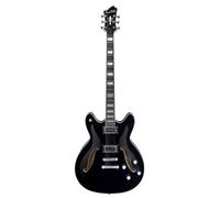Chitarra elettrica hagstorm Viking Deluxe baritono - Nero