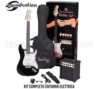 SOUNDSATION RIDER GP TB Kit Chitarra Elettrica 4/4 + Amplificatore e accessori