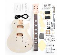 Chitarra Elettrica Kit DIY Fai da te Single Cut Style Set Do It Yourself Tiglio