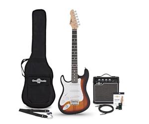 Chitarra Elettrica LA 3/4 per Mancini + Pacchetto con Amplificatore Sunburst