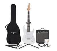 Chitarra Elettrica LA Bianca, Ampli 15W e Accessori