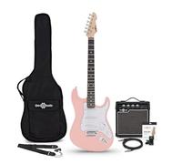 Chitarra Elettrica LA rosa, Amplificatore per Chitarra da 10W e Pacchetto di Accessori