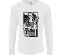 Chitarra Elettrica Mona Lisa Musica Rock Player Uomo Maniche