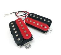 Chitarra Elettrica Nera E Rossa Con Doppio Pickup A Doppia Bobina Deve Essere Accordato Pickup Senza Cornice