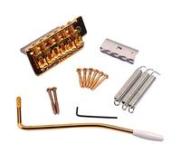 Chitarra Elettrica Oro Tremolo Bridge Single Block Sympe System Kit Pezzi Di Ricambio Per San Guitarre Di Stile Sostituzione delle parti ponte