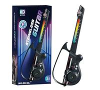 Chitarra elettrica per bambini, strumento musicale pieghevole, senza corde, set da gioco per basso, per ragazzi, bambini, a casa, durante le lezioni, compleanno, Natale