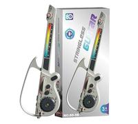 Chitarra Elettrica Per Bambini - Strumento Musicale Wireless Chitarra Elettrica Junior Per Bambiny | Giocattoli Realistici Bassi Musicali | Bambini Adolescenti Ragazzi Giovani Principianti