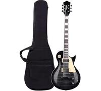 Chitarra Elettrica Per Pratica Set Chitarra Elettrica A Corpo Solido Con Custodia Morbida(Black)