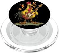 Chitarra elettrica pollo costume per gli amanti della musica rock PopSockets PopGrip per MagSafe