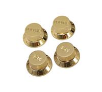 Chitarra elettrica Potenziometro Caps Volume Manopola String Forniture Plastica Resistente all'usura Tone Button Professionals Gold 2T2V