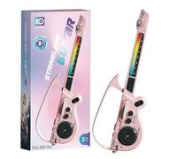 Chitarra Elettrica Principiante,Giocattolo Educativo Senza Corde e Wireless | Set Musicale per Basso | per Adolescenti Principianti Casa Viaggio Sala Corsi Natale