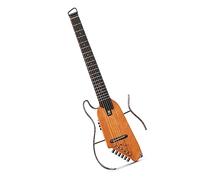 Chitarra Elettrica Senza Testa Chitarra Da Viaggio Chitarra Silenziosa Senza Testa Cornici Rimovibili Chitarra Elettrica Acustica Ultraleggera (Color : Mahogany)
