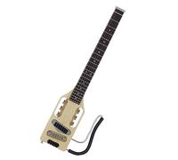 Chitarra Elettrica Senza Testa Corpo In Acero Duro Per Chitarra Elettrica Senza Testa Portatile Da Viaggio Con Pickup A Bobina Humbucking A Doppia Guida