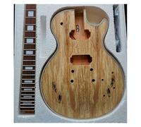 Chitarra Elettrica Set Completo Combinazione Mogano Corpo In Legno Massello Mappa Modello Macchia(B)