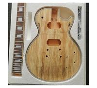 Chitarra Elettrica Set Completo Combinazione Mogano Corpo In Legno Massello Mappa Modello Macchia(E14)
