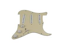Chitarra Elettrica SSS Single Coil Pickup Alnico 5 Pickguard Precablato Caricato A 7 Vie (Color : 10)