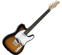 Chitarra Elettrica Telecaster Vintage Sunburst 2x Single Coil Palissandro 2-Tone