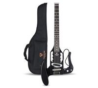 Chitarra elettrica Traveler Guitar Pro-Series Mod-X, nero opaco (PSM BKM)