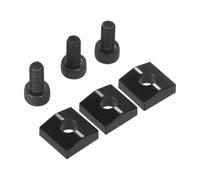 Chitarra Elettrica Tremolo Bridge String Strings Sistema Di Bloccaggio Delle Corde Blocco Dado In Metallo E Morsetto Viti Esagonali Parti Di Chitarra parti di chitarra(Black)