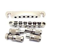 Chitarra Elettrica Tune-O- Matic Bridge E Cornice Con Borchie Set Fit Lp. Sostituzione Della Chitarra Nickel. Sostituzione delle parti ponte