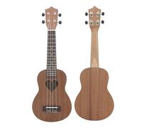 Chitarra Entry-level Sapele Ukulele A Forma Di Cuore Da 21 Pollici Per Principianti Professionali